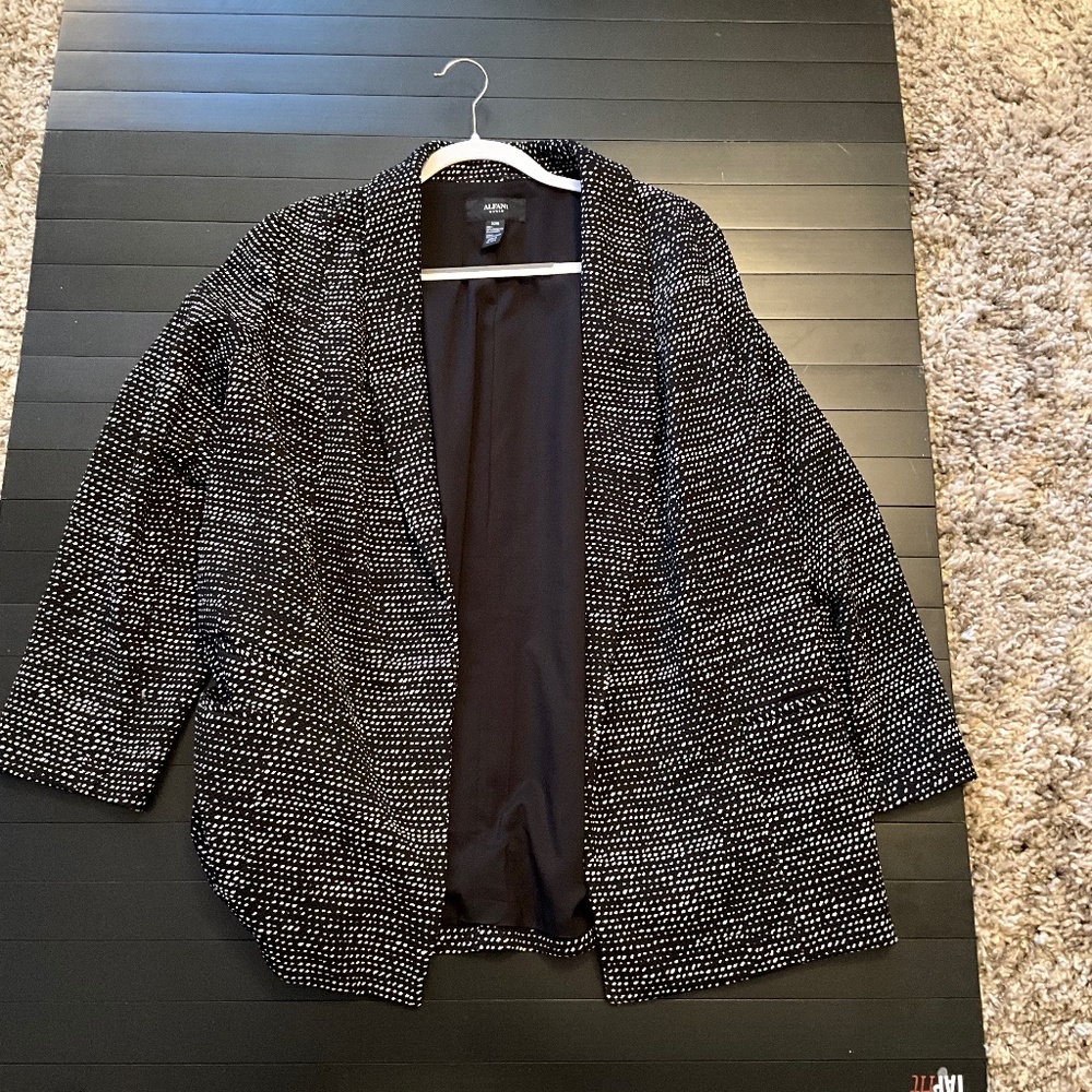 Alfani Open Front Blazer